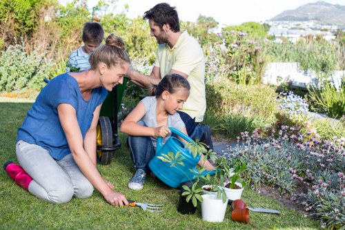 Green lawn care in Yiewsley with neat grass and seasonal maintenance