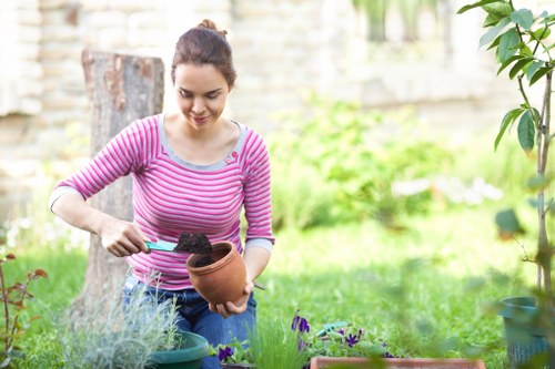 Professional complaints handling in a gardening service setting